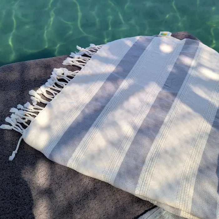 Elegant Turkish Towel Spa Sauna Set of 2, Casa