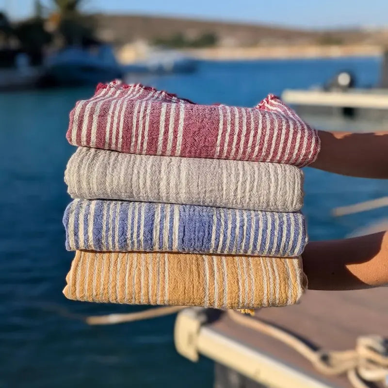 Turkish Towel XL Muslin, Summer – 4 Piece Set