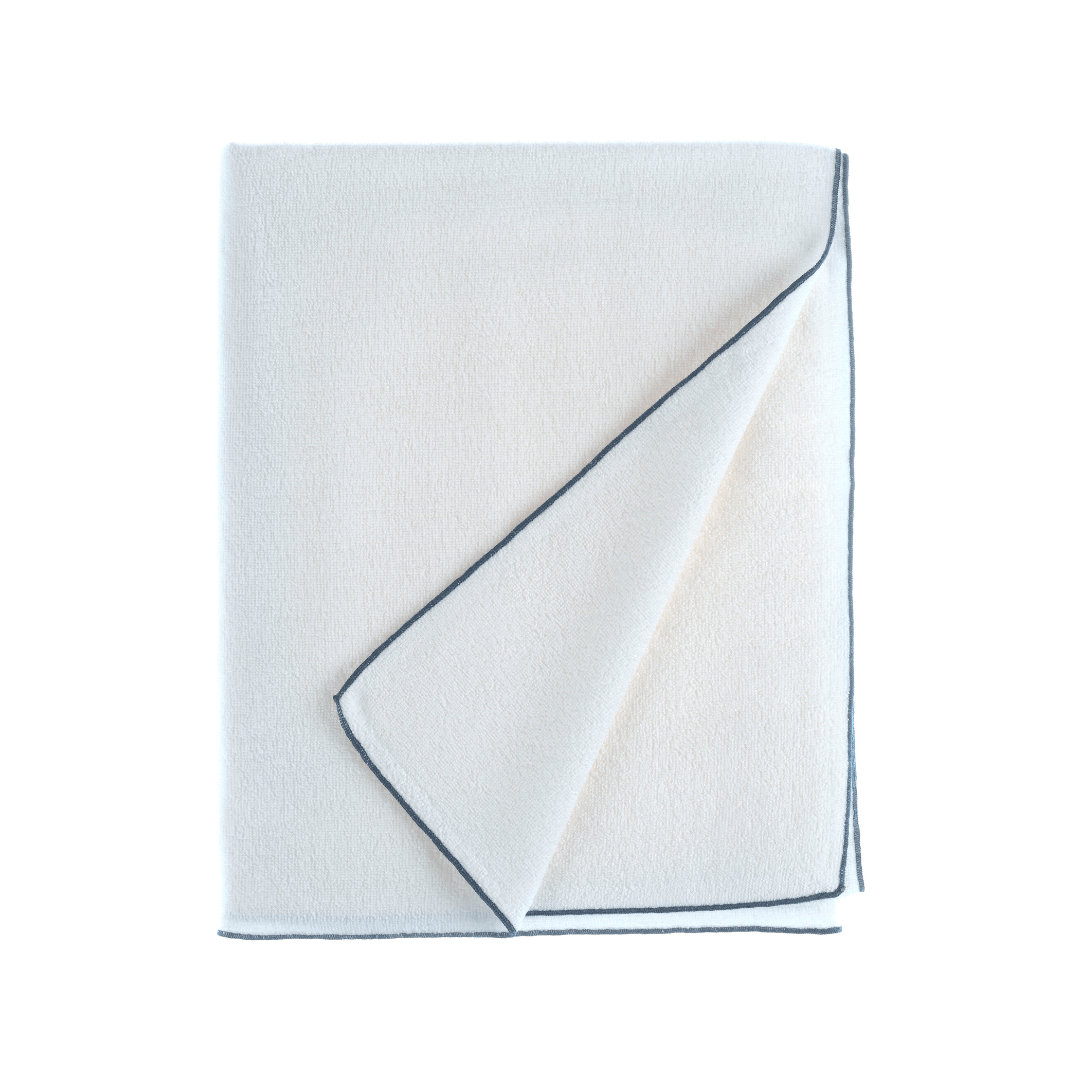 Cotton Towel with Overlock, Ikigai