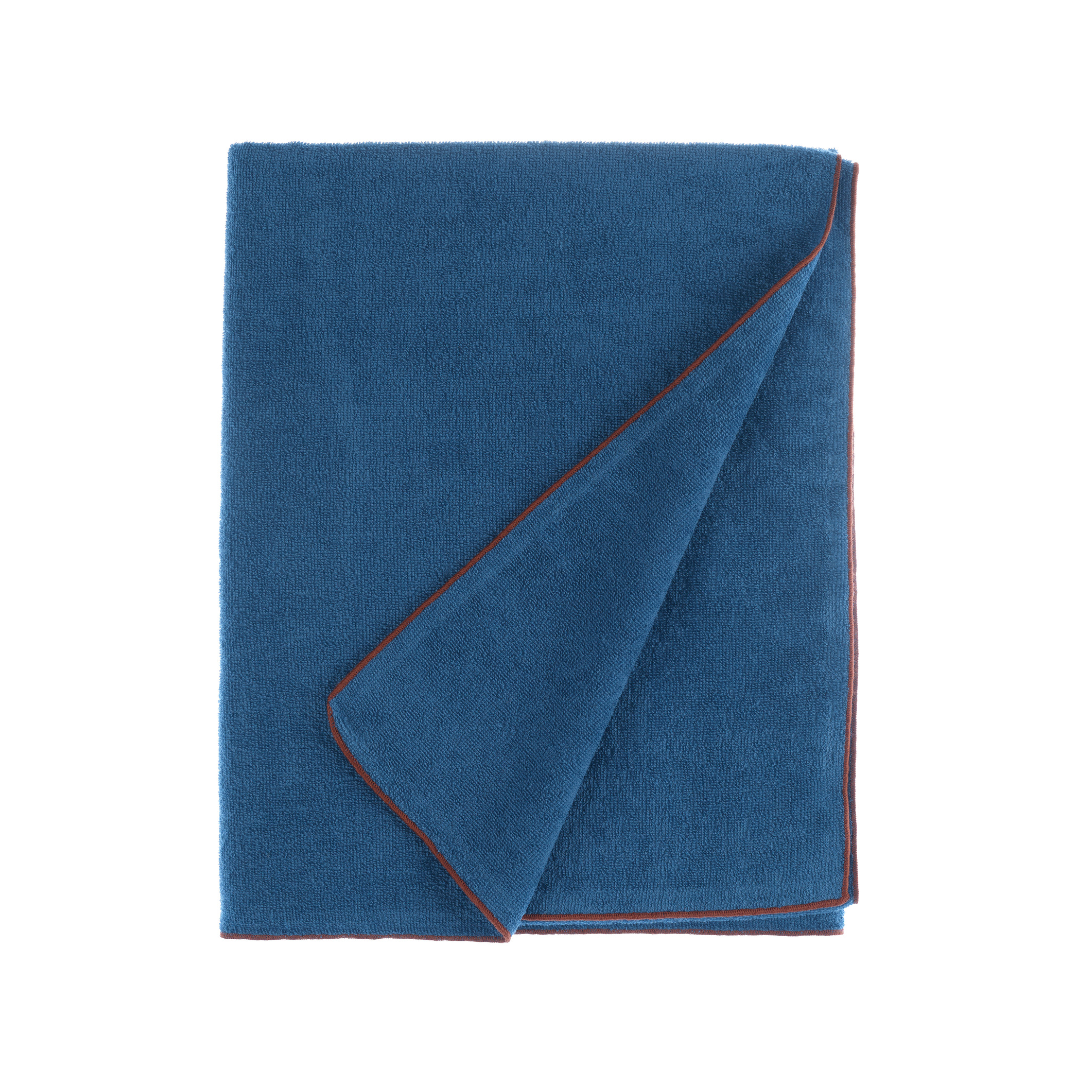 Cotton Towel with Overlock, Ikigai