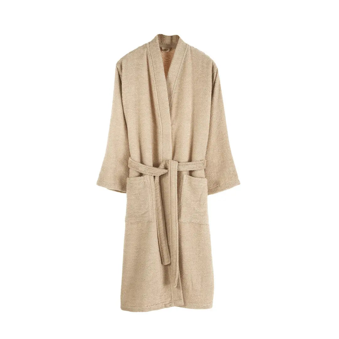 Bathrobe, Ribbed Terry, Sardes