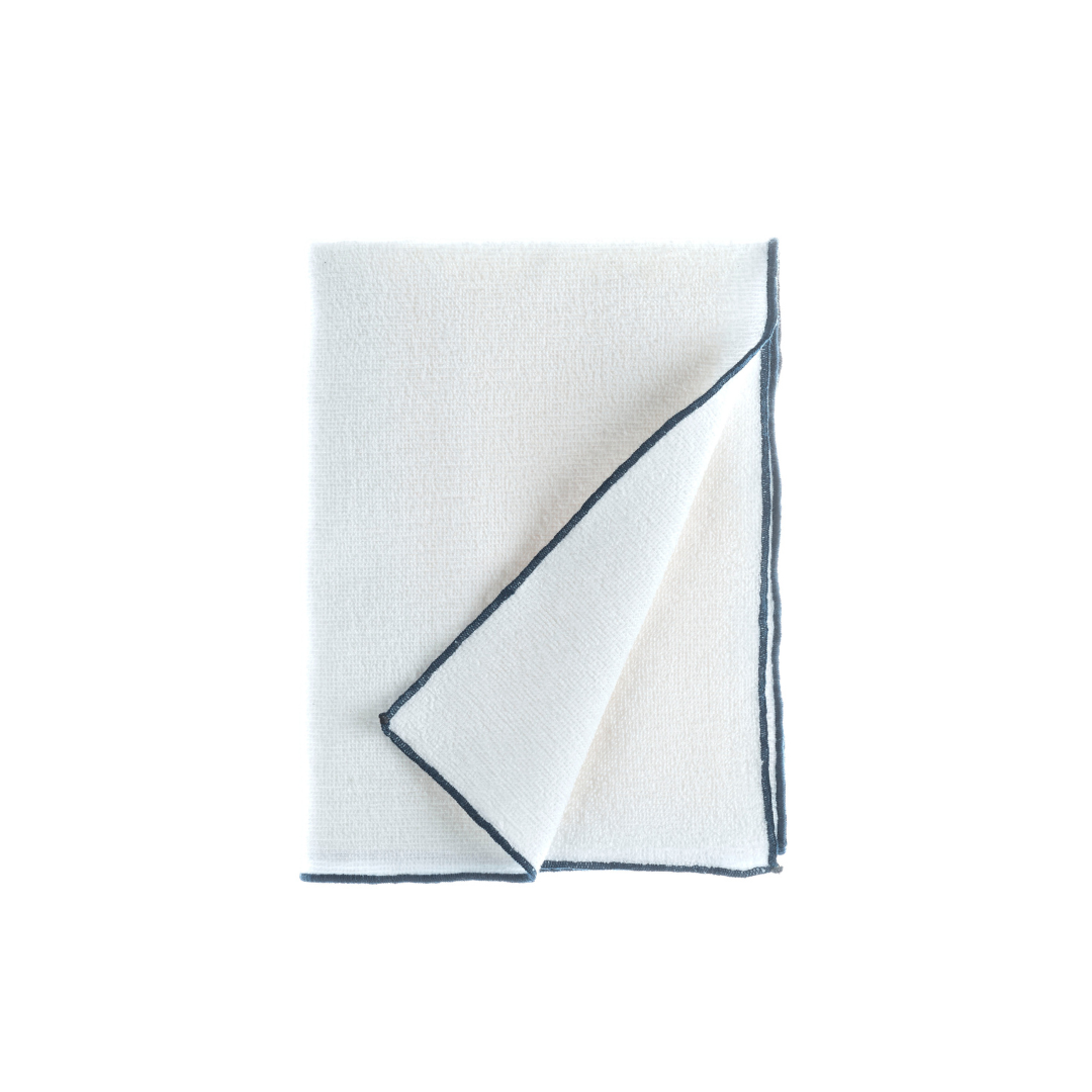 Cotton Towel with Overlock, Ikigai