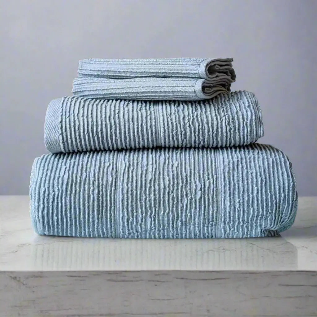 Terry Towel, Ribbed, Sardes
