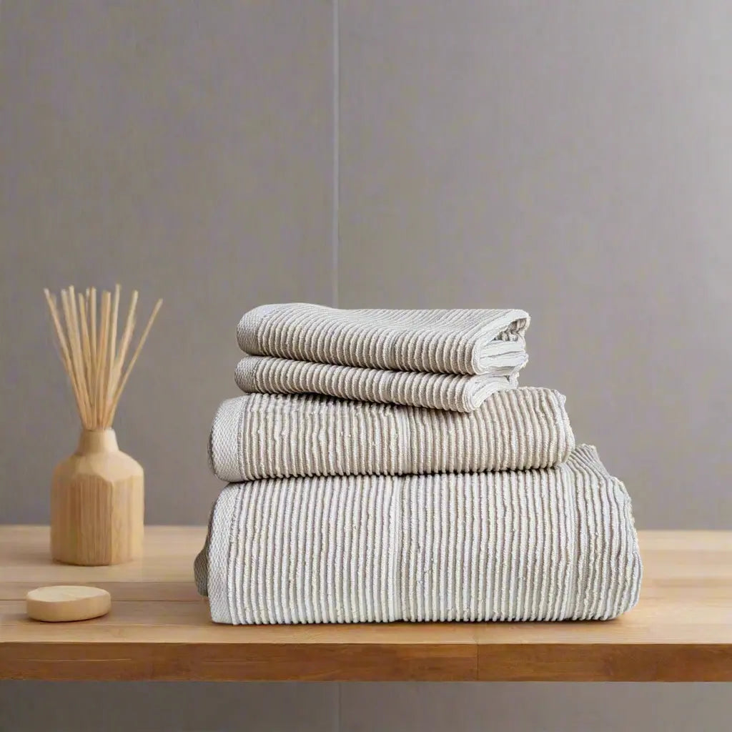 Terry Towel, Ribbed, Sardes