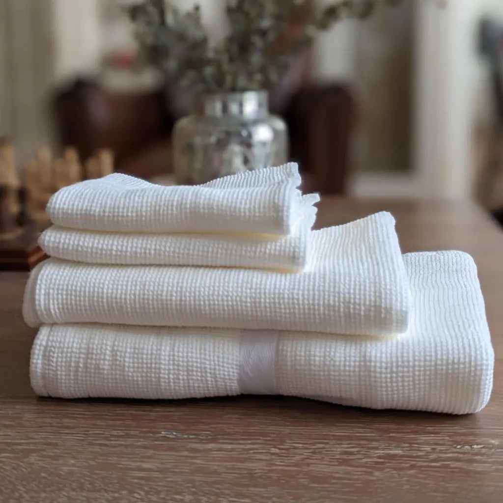 Waffle Towel Refresh Set, Suri Off White