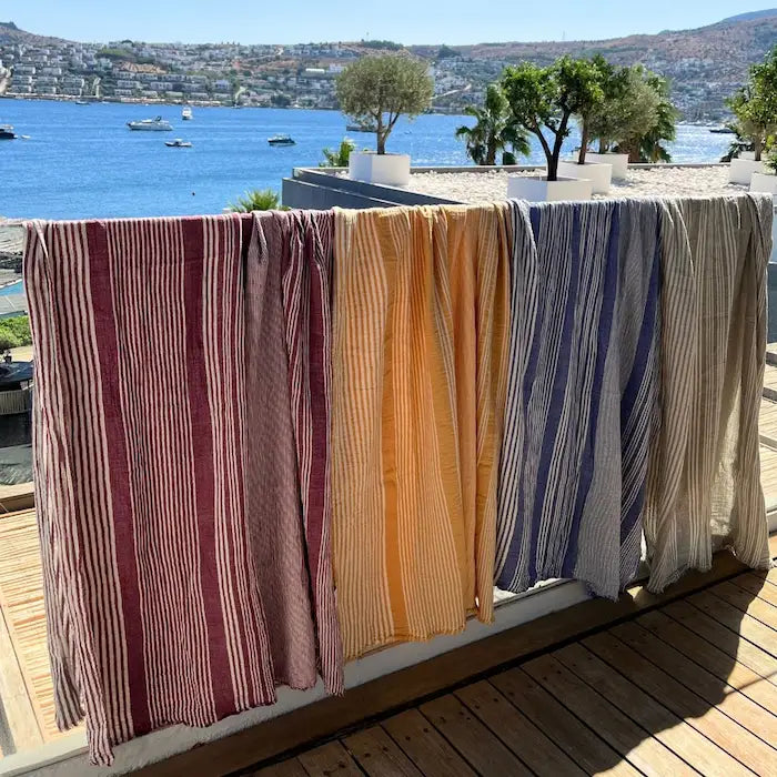Turkish Towel XL Muslin, Summer – 4 Piece Set