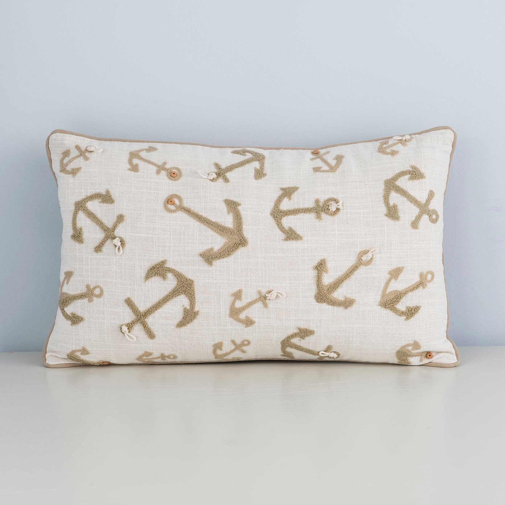 Anchor decorative pillows best sale